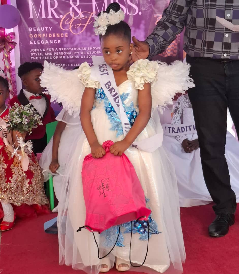 Pageant Stage Moment